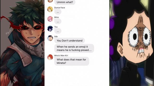 [Remake] MHA Texts: Deku Snaps At Mineta!? Mineta Dies!? (IzuOcha) смотреть онлайн
