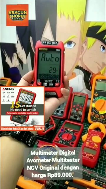 Multimeter Digital Avometer Multitester NCV Original Rp89.000. https://id.shp.ee/pcymuvy?smtt=0.0.9 смотреть онлайн