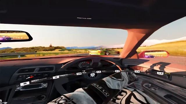 practicing tandem drifting in VR! смотреть онлайн