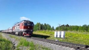 Гудки и свистки тепловозов часть 5.