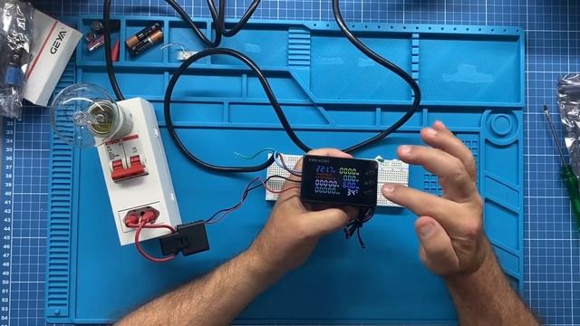 Wattímetro   KWS AC301 # Vídeo Aula 42