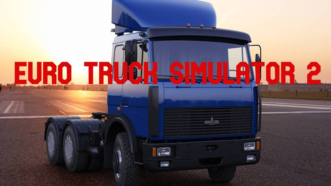 Euro Truck Simulator 2.Покатушки зимой по Русским дорогам на МАЗЕ. № 12 смотреть онлайн
