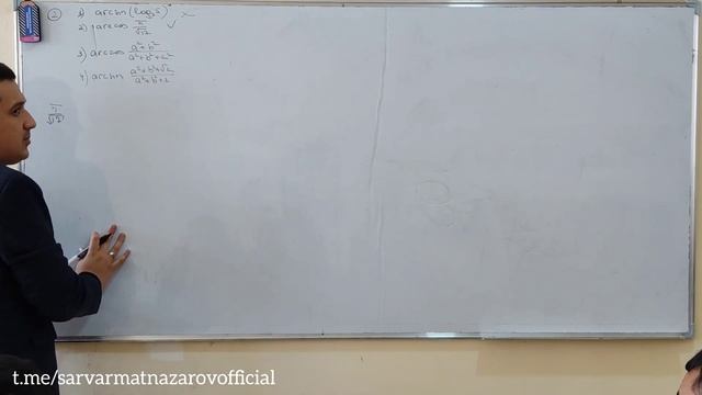 Teskari Trigonometrik Funksiyalar Formulalar Keltirib Chiqarish Va Unga Doir Misollar Yechish