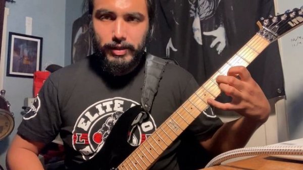 Atmospheric Black Metal Guitar Lesson - Epic Chord Progression in A minor