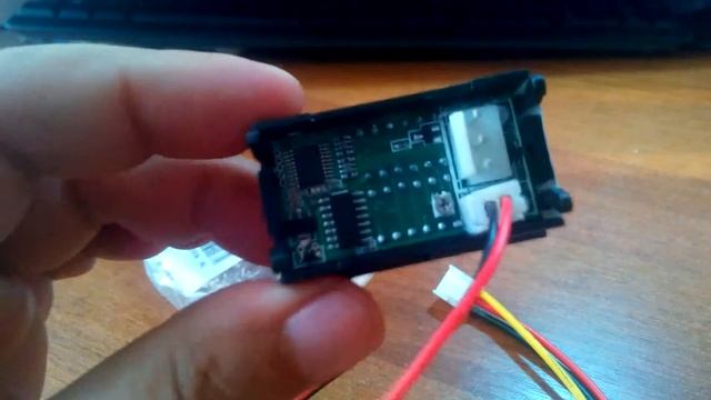 DIY Practical Dual 0 28 inch 3 Digit Red Blue LED Display Voltage Current Meter DC 0 100V 50A смотреть онлайн