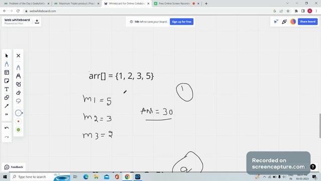 Find Maximum Triplet sum смотреть онлайн