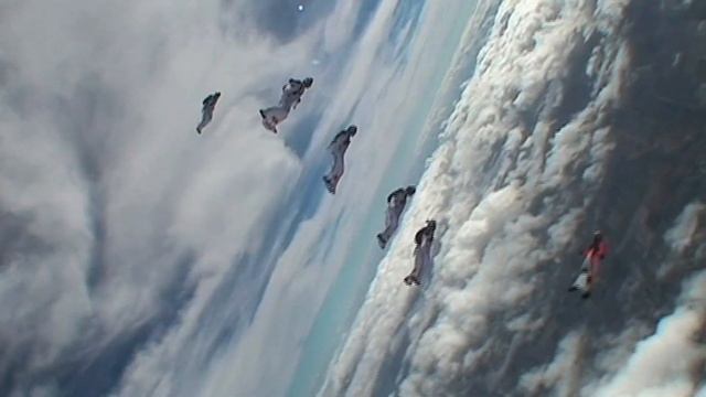 Wingsuiting With Team Redbull