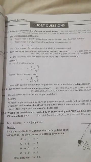 chapter 7 short questions class 11 physics смотреть онлайн