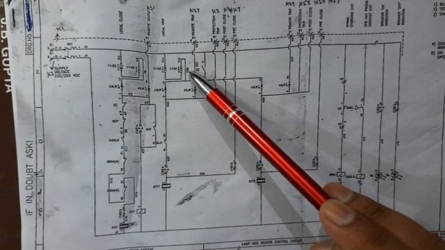 132 kv, 66 kv CGL reference circuit breaker control drawing analysis for trip & close смотреть онлайн