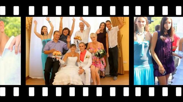 Слайдшоу свадебных фотографий Антон и Екатерина. Одесса 2013 смотреть онлайн