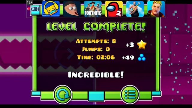 geometry dash world #1серия #нечегонепонимаю смотреть онлайн