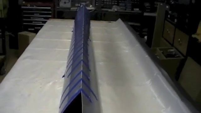 Vacuum Forming Sonex Fwd Wing Skin / How to vacuum form leading edge wing skin смотреть онлайн