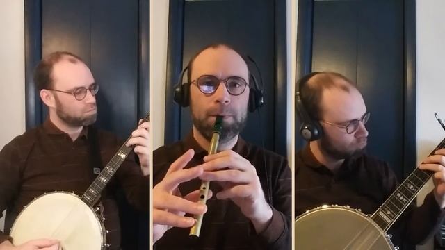 Garrett Barry's Jig on tenor banjo, whistle, and cello banjo смотреть онлайн