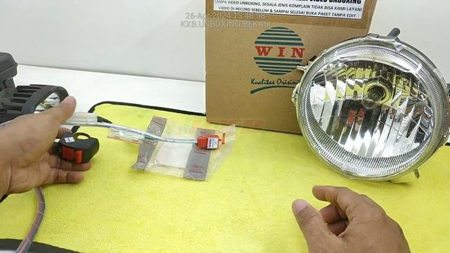 Pesenan Nur Halimah di Lampung Reflektor Xride Old Merk WIN + Bohlam Pijar 25 Watt + Saklar On Off смотреть онлайн