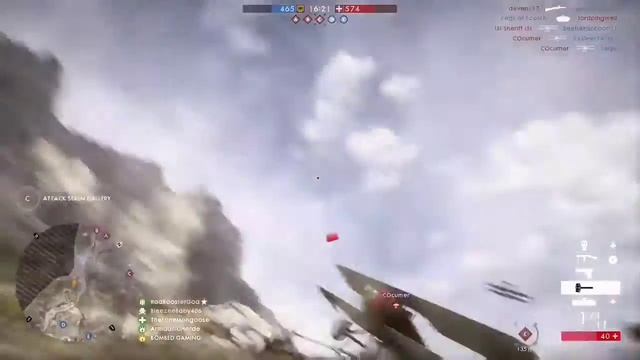 Battlefield 1 - Attack Plane Meets Anti Tank Grenade ✈💥 смотреть онлайн