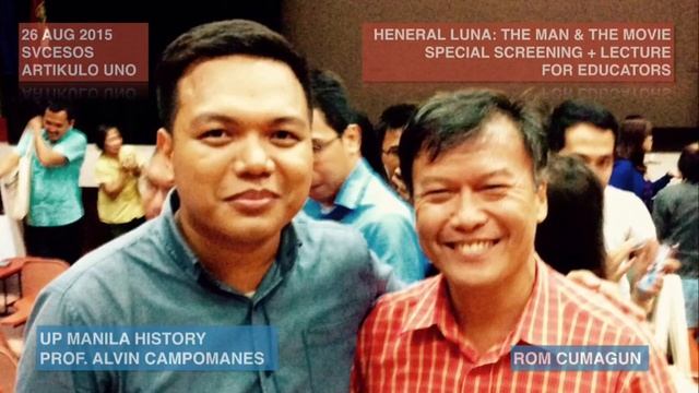 HENERAL LUNA: THE MAN & THE MOVIE смотреть онлайн