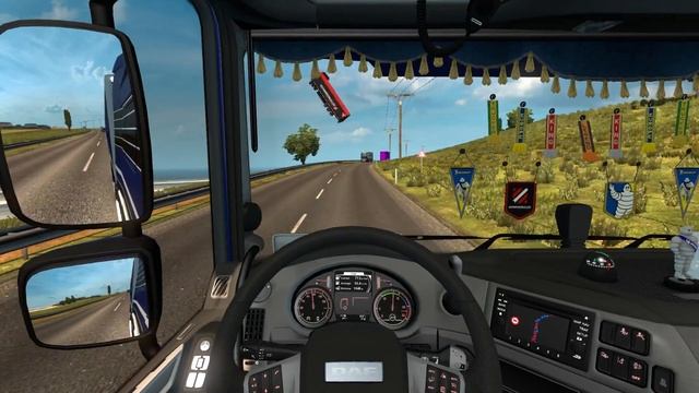 [ETS 2 MP] Летающая сцепка. смотреть онлайн