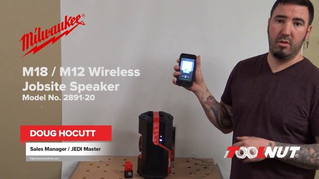 Milwaukee M12/M18 Wireless Jobsite Speaker - Model 2891-20