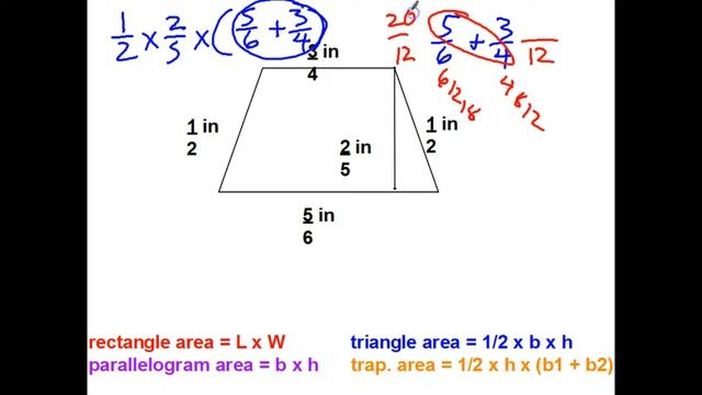 area and perimeter with fractions смотреть онлайн