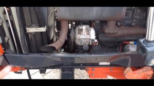 Минитрактор Kubota GL 418 с Кабиной и Куном.