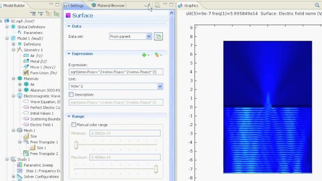 (12) Parameteric Sweep - COMSOL 4.2 Tutorial смотреть онлайн