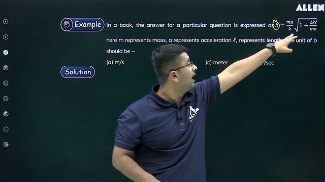 Physics - All Concepts from Basic of Unit & Dimension | Foundation Series | @ALLENJEE смотреть онлайн