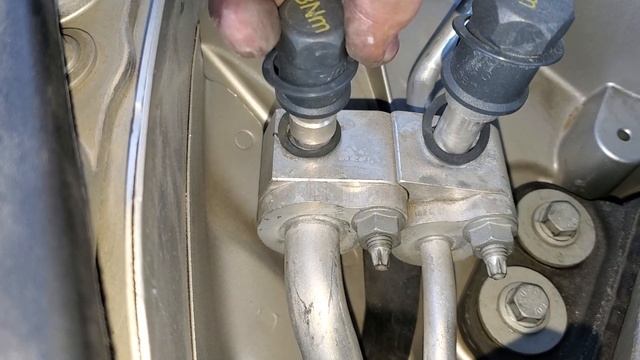 2016 To 2024 Volvo XC90 A/C Low Pressure Valve Port Location - Use To Recharge Refrigerant - HVAC смотреть онлайн