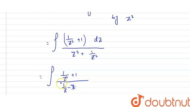 `int (dx)/(sin^(4)x+cos^(4)x)` |Class 12 MATH | Doubtnut смотреть онлайн