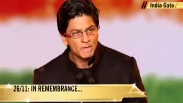 SRK 'S REMEMBARANCE SPEECH AT GATEWAY OF INDIA смотреть онлайн