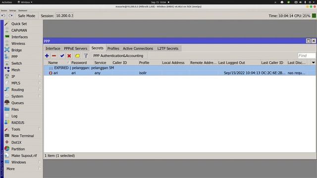 Panduan Penggunaan Auto Isolir PPPoE dan IP static Mikrotik смотреть онлайн