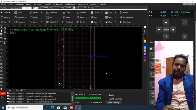 #Ncstudio Software Basic & Fiber Laser Cutting M/c Knowledge! Online Class Started.#cypcut @Er.Moti смотреть онлайн