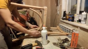 Реставрация старых стульев // Новая жизнь старой мебели // Стулья СССР