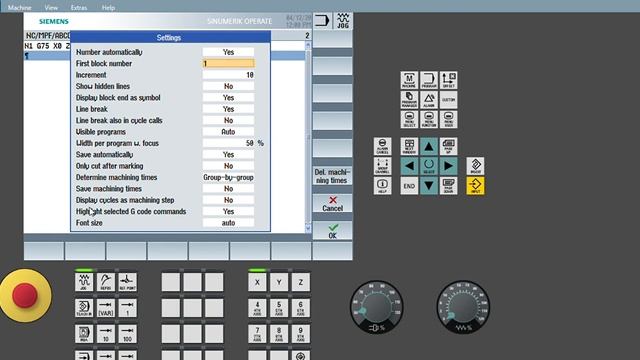 SINUMERIK 828D/ SINUMERIK 840DSL - How to activate numbering automatically option in Siemens cnc co смотреть онлайн