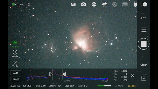 Live Stack View with DSLR and ASiair Pro. -Orion, Flame, and Horsehead Nebula- смотреть онлайн