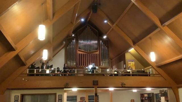 Bach, Cantata 133, Missouri Southern Chamber Singers, Dr. David Sharlow, director Sara Buelow, orga смотреть онлайн