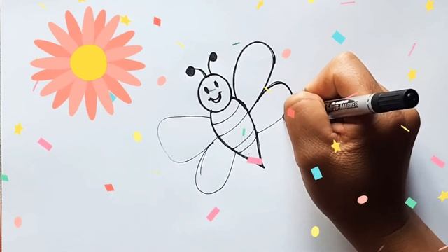 Uşaqlar üçün arıların çəkilməsi Bienen zeichnen für kinder Tpinġija tan-naħal għat-tfal.crtati смотреть онлайн