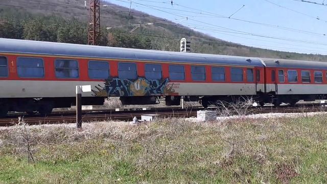 БВ 8650 с локомотив Siemens smartron 80 035 хан Аспарух преминава гара Завет смотреть онлайн