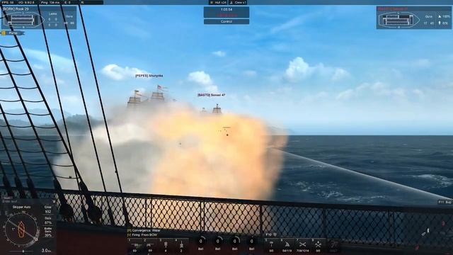 Naval Action - 2 Santi vs 4 смотреть онлайн