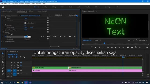 Neon Lamp Effect смотреть онлайн