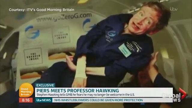 Stephen Hawking In Space смотреть онлайн
