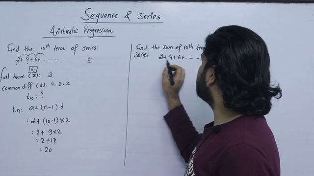 Arithmetic Sequence Part 2 NEB Business Mathematics || Sequence and Series in Nepali EXAM QUESTION смотреть онлайн