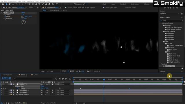 Smoke Dissolve Transition | After Effects Tutorial смотреть онлайн