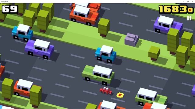 Crossy Road - 66 Coins Collected 🤔 50 Coins Free Gift 🎁 New Character: Pudding 🍮 смотреть онлайн