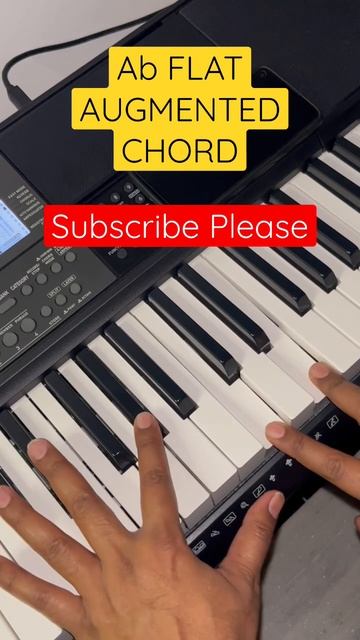 A Flat Augmented Chord - Learn Augmented Chords Part 11 | Keyboard Shorts | Music Shorts #shorts смотреть онлайн