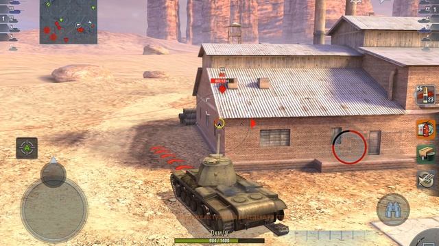 WoT Blitz - 3 боя на КВ-3 без комментариев смотреть онлайн