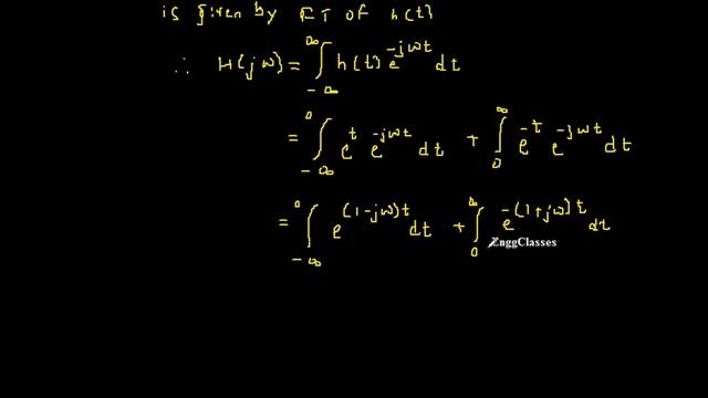 Q5. b. Find the Frequency Response of LTI system represented by impulse response | EnggClasses смотреть онлайн