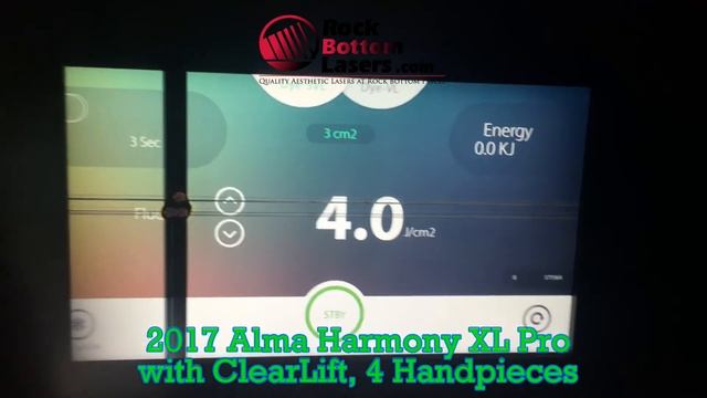 2017 Alma Harmony XL PRO with 4 Handpieces Including ClearLift for Sale смотреть онлайн