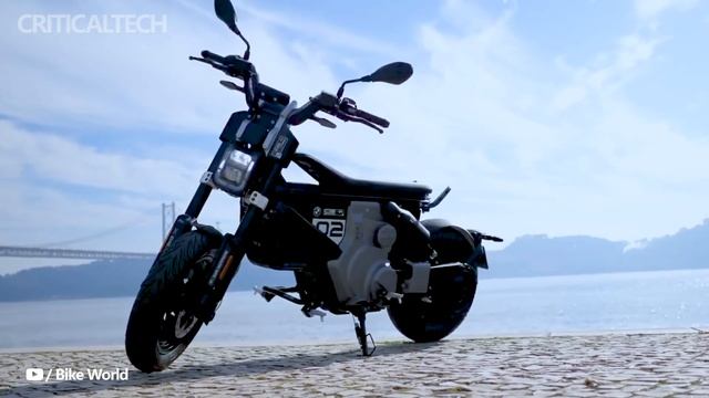BMW 2024 CE 02 eParkourer | Funky Electric Motorcycle for Beginners! смотреть онлайн