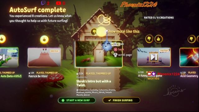 Live Stream 363 on PS4 - Dreams: Dreamsurfing смотреть онлайн