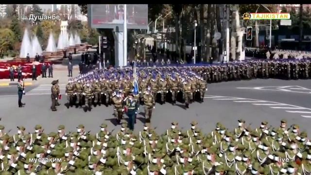 Парад в Таджикистан 2021 смотреть онлайн